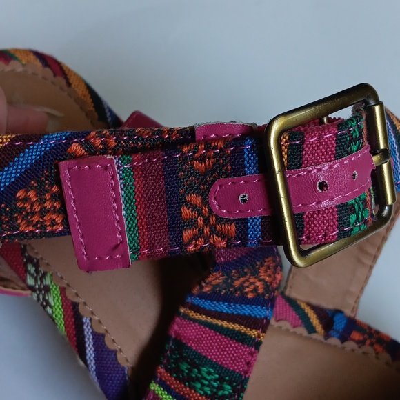 MULTICOLOR GIRLS SANDALS - Picture 5 of 5